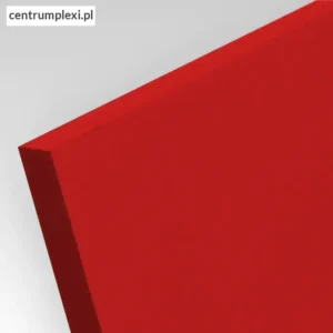 Płyta PCW spienione standard kolor czerwony 3 mm