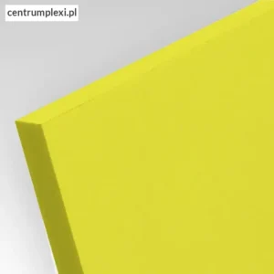 Płyta PCW spienione standard kolor jasny żółty 3 mm