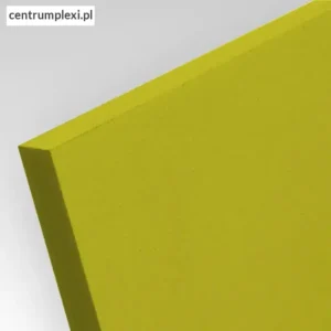 Płyta PCW spienione standard kolor zółty 5 mm