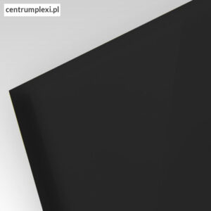 Płyta akrylowa ekstrudowana kolor czarny 2 mm