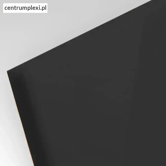 Płyta akrylowa wylewana kolor opaque czarny