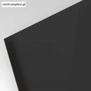 Płyta akrylowa wylewana recykling kolor opaque czarny 3 mm