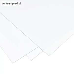 Folia twarda PCW w arkuszu biała mat 505R