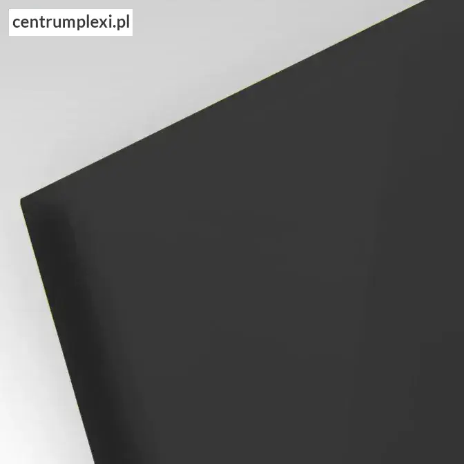 Płyta HIPS polistyren wysokoudarowy kolor czarny 2 mm
