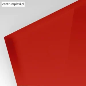Płyta HIPS polistyren wysokoudarowy kolor czerwony 1 mm