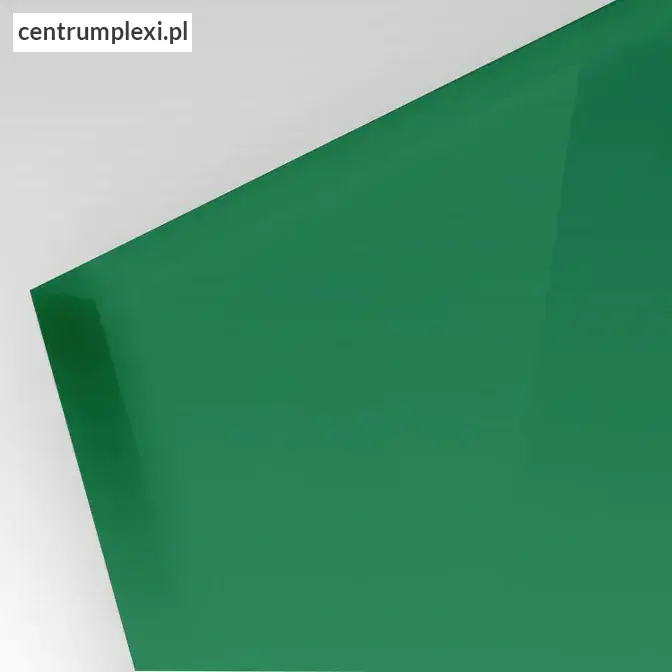Płyta HIPS polistyren wysokoudarowy kolor zielony 2 mm