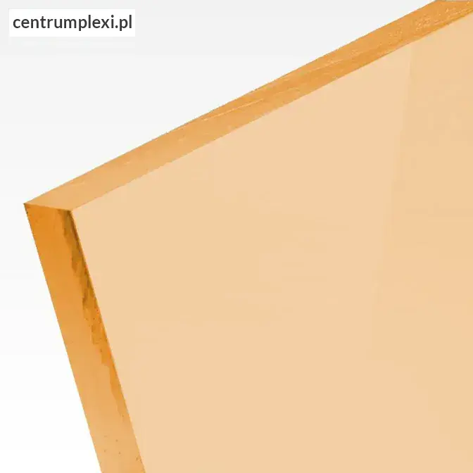 Płyta HIPS polistyren wysokoudarowy lustro złote 2 mm