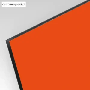 Płyta kompozyt reklamowy dwustronny kolor pomarańczowy 3 mm