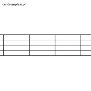 Płyta poliwęglan kanalikowy opal 10 mm / 5