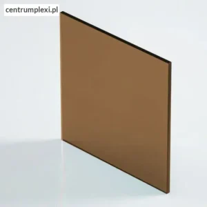 Płyta poliwęglan lity 2UV brązowy 4 mm