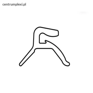 Uszczelka zewnętrzna TPE szara 902901