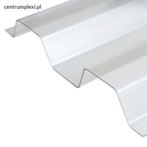 Płyta pcw profilowane trapez 70/18 bezbarwny Eco