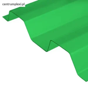 Płyta pcw profilowane trapez 70/18 transparentny zielony Eco